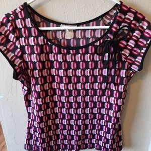 Girls size Large Short sleeve blouse.